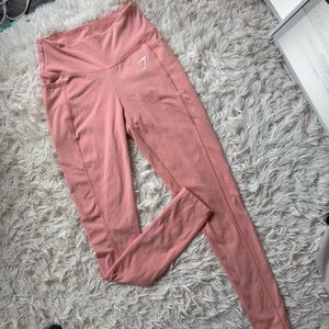 Gymshark Coral Pink Leggings size xs